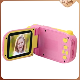 Cámara de niños con pantalla LED de 2 pulgadas1080p juguete portátil recargable niños FHD cámara Digital videocámara para niñas niños (4)