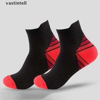 [vastintell] 1 Pair High Quality Foot Compression Socks Women Comfortable Socks Venous Socks .