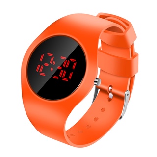 venta caliente reloj electrónico led moda casual silicona redondo reloj de pulsera juvenil pulsera (3)