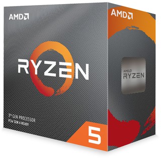 Amd Ryzen 5 3600Ghz AM4-3.6Ghz Up 4.2Ghz caja de enchufes de procesador