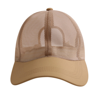5 colores Unisex malla gorras de béisbol ajustable transpirable completa red sombrero de sol ciclismo senderismo Golf gorra (4)