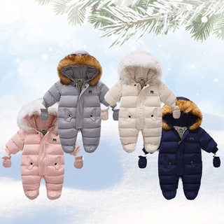 t1rou - mono de lana con capucha para bebé recién nacido, ropa de abrigo