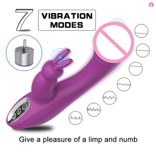 Vibrador Iik G-Spot Clitoris Estimulador De silicona Motor dual Vagina masajeador 7 Modos De vibración Adulto juguetes sexuales Para mujeres (5)