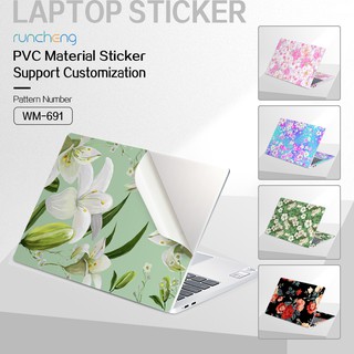Piel de portátil/Laptop stickers/Protección para portátiles/Periféricos para portátiles-Patrón de arte floral pastoral europeo y americano-Adecuado para MacBook/Dell/Sony/xiaomi/HP/huawei/Lenovo /Samsung/Acer/ASUS, etc.