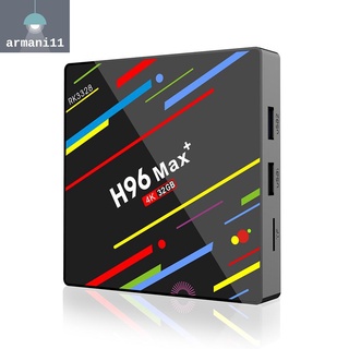 H96 MAX + Android 9.0 TV Box 4GB + 32GB RK3328 Quad Core WiFi 4K Set Top