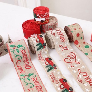 Moño De listón/corbata con estampado De lunares Para decoración De árbol De navidad/navidad/regalo (1)