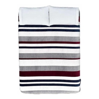 Cobertor Vianney Ligero Frazada Oxford/rojo/gris (1)