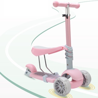 Scooter para niños con luces led ajustable