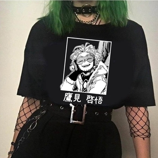 My Hero Academia Hawks Anime Camiseta Mujer De Gran Tamaño Ropa Streetwear Casual Tops
