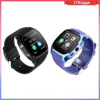 Reloj Inteligente , Smartwatch Para Teléfonos Android , Bluetooth Con Ranura Para Tarjeta SIM/TF Podómetro Compatible Con iPhone iOS