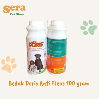 Doris polvo Anti pulgas Anti pulgas perro piojos 100 gramos