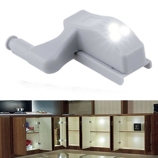 Bisagra de gabinete LED Sensor de luz para armario armario armario casa cocina puerta armario (4)