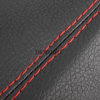 Negro engranaje polaina cubierta de polvo rojo costuras para VW GOLF BORA Mr Auto (9)
