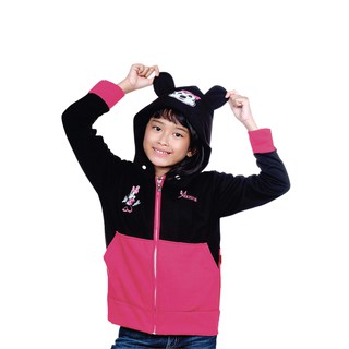 Mickey Mouse - Chamarra suéter para niñas (507-50)