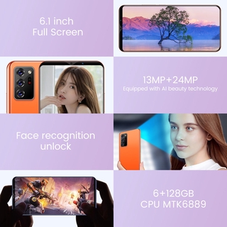 5G Note30 plus Smartphone 6G+128G Dual SIM 4800Mah 16+24Mp Smart Phone Celular Fone 6.1 Inch Full Screen Note new phone (4)