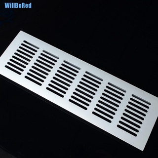 [Willbered] Rejilla de ventilación cuadrada de aluminio para armario armario, [caliente]