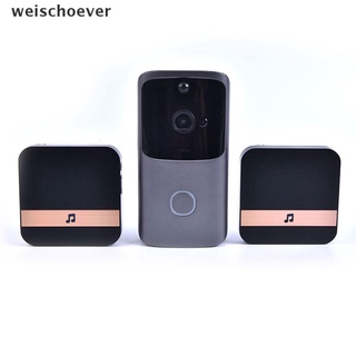 [weischoever] Wireless WiFi Video Doorbell Smart Door Intercom Security 720P Camera Bell .