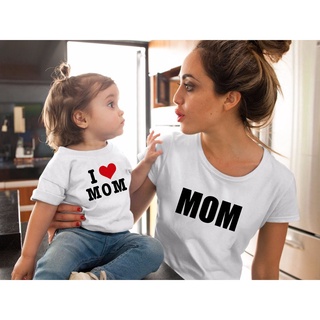 madre hija camiseta amor mamá mamá y me ropa familia coincidencia trajes look mamá camisetas vestido (1)