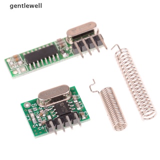 [gentlewell] Módulo RF 433mhz superheterodyne Receptor Y Transmisor kit Para arduino .