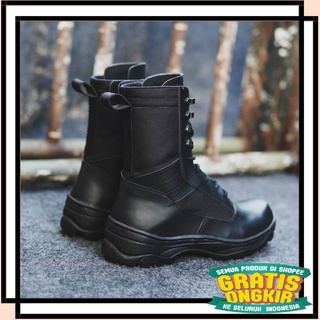 Último barato deslizamiento en zapatos casuales para los hombres/botas de seguridad para los hombres negro fuerza halcón/punta de hierro campo zapatos de trabajo/seguridad/trabajo barato (1)