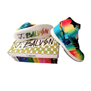 Tenis Air Jordan 1 Retro High OG x J Balvin Sneakers NACIONALES Colores