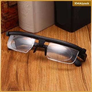 [xmaiyock] gafas ajustables de enfoque variable, dioptrías gafas de corrección de lente variable con brazos ajustables para lectura