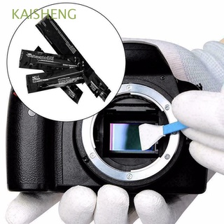 KAISHENG Durable Sensor Cleaning Swabs Dust-Free Lens Cleaning Brush Camera Cleaning kit CMOS Sensor DSLR for Camera CCD Sensor Full-Frame APS-C Sensors Cleaner Swab