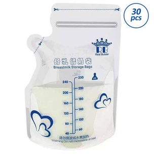 9.9 Real bubee bolsas de leche materna 250 ml contenido 30pcs leche materna bolsa de almacenamiento