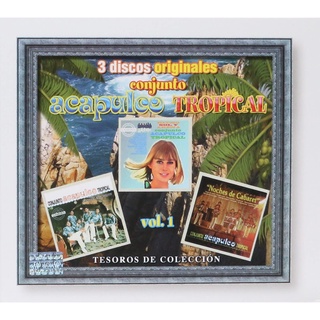3 Discos Originales Conjunto Acapulco Tropical Vol. 1 Tesoros de Colección