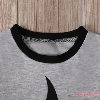 ❀Tp❀Niños Casual de dos piezas conjunto de ropa, tiburón gris impreso patrón redondo cuello jersey y cintura elástica pantalones (8)