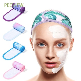 peeview - diadema facial ajustable para el cabello, accesorios para el cabello, toalla elástica, toalla para mujer, baño, spa, limpieza, paño de ducha