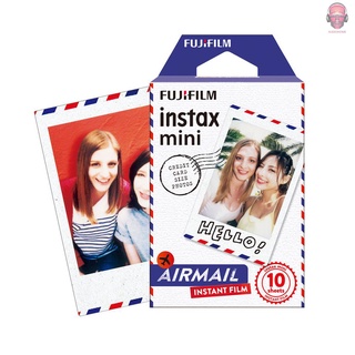 Nuevo Fujifilm Instax Mini cámara instantánea papel fotográfico para Fujifilm Instax Mini 9/8/7s/25/50s/70/90 para impresora SP-1/SP-2 Smartphone, 10 hojas