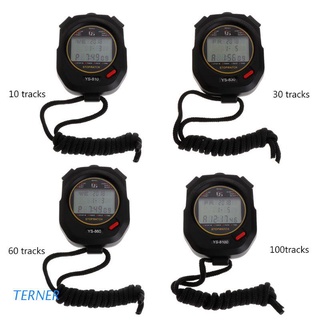 cronómetro digital profesional de mano tern sport running training cronografo temporizador