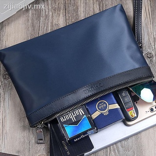 ☑Men s Handbags Oxford Cloth Clutch Men s Bags Large Capacity Long Wallet Casual Envelope Bag Canvas Clutch