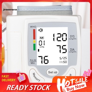JE Fine Workmanship medidor de presión arterial confiable preciso esfigmomanómetro apagado automático para el hogar
