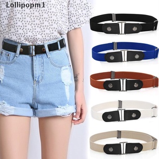Lollipopm1 cinturón de cintura sin hebilla sin problemas elástico cinturón de cintura elástico elástico MY