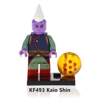 KF6036 KF490 Zamasu Dragon Ball Compatible con Lego Minifigures Son Goku Vegeta Jiren Frieza Ubu Majin Buu Toppo bloques de construcción bebé niños juguetes (6)