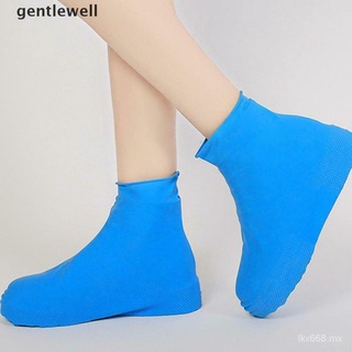 YL🔥Bienes de spot🔥[gentlewell] Overshoes Rain silicona impermeable zapatos cubre botas cubierta Protector reciclable [gentlewell]【Spot marchandises】