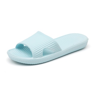 36-45 suela gruesa de las mujeres diapositivas Unisex zapatillas de casa antideslizante chanclas zapatos de casa zapatos de ducha sandalia ligera (5)