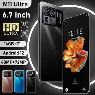 Versión Global Barato Android Smartphone M11 Ultra 6.7 " Teléfono 5G Móvil Celulares