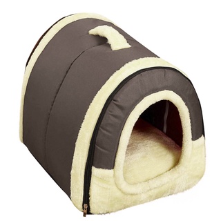 xity01 _cómodo de felpa para perros, arena para mascotas, sueño profundo, cama para dormir (1)