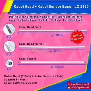 Epson LQ2180 LQ2170 LQ-2180 2170 Fpt más nuevo cabezal de impresión Flexible Cable