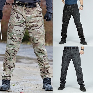 binin pantalones para hombre camuflaje casual pantalones de trabajo militar cargo camuflaje pantalones de combate nuevo.