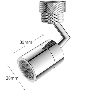 Grifo giratorio aireador de gran Angular perfecto Para lavado Facial cocina y baño (8)