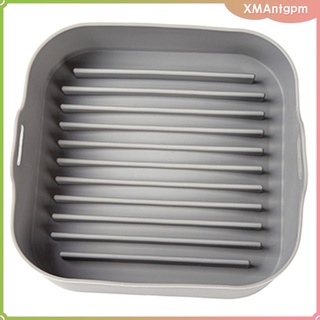 [xmantgpm] freidora de aire de silicona olla de alimentos seguro freidoras de aire accesorios de horno no más duro cesta de limpieza después de usar airfryer