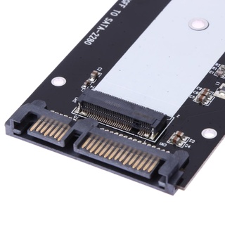 hea M.2 SATA3 SSD Riser Card M.2 SSD to mSATA Adapter b Key SATA Based ngf f SSD Converter for 2230/ 2242/ 2260/ 2280mm (5)