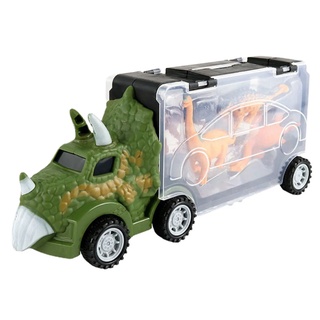 Juguetes De Camión De Dinosaurios Modelo De Triceratops (1)