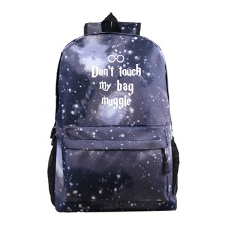 Harry Potter pattern backpack casual school bag outdoor travel bag mountaineering bag (2)