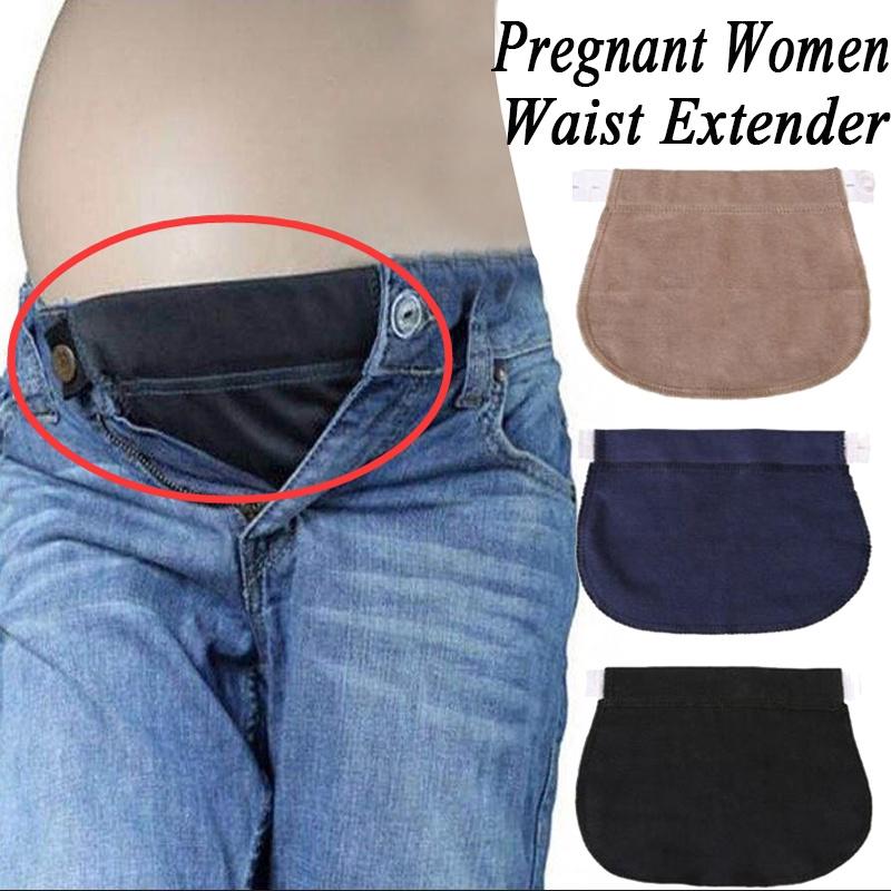 1 pieza pantalones de extensión de cinturón hebilla alargamiento para embarazo embarazada