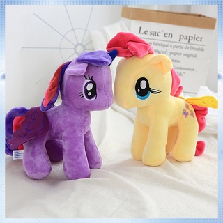 POC| 25cm My Little Pony Rainbow Plush Soft Cushion Kids Hug Stuff Toy Doll Gift (5)